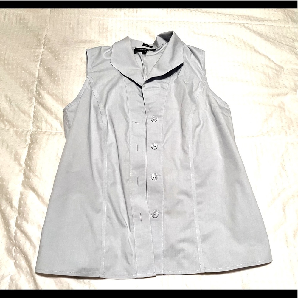 Button up tank top